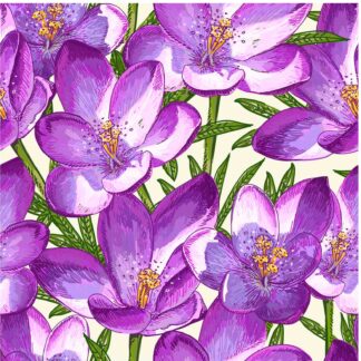 LL57 Fabric By The Yard PURPLE | LV Fabric For Sale