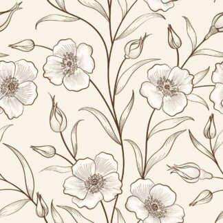 LL75 Cream Leather Fabric | Fabric Light Brown