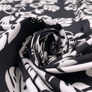 DC01 Black Cotton Fabric