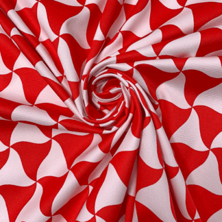 LC07 cotton fabric Red