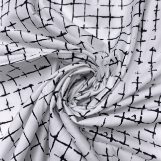 DC02 White Cotton Fabric