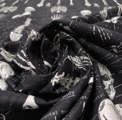 LC06 Black Cotton fabric