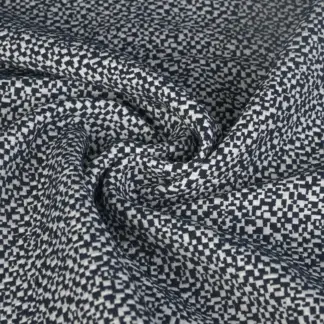 DJ14 Gray Jacquard Fabric With Little Black Pattern