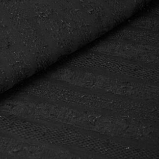 DJ09 Jacquard Fabric Black With Little Patterns