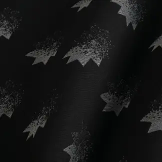 DL66 Black Fabric for Shoes, Sewing