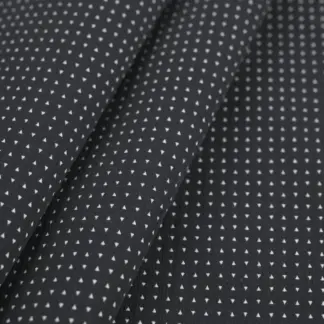GJ14 Black Jacquard Fabric by the yard