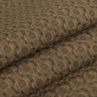GJ10 Big Patterned Fabric Brown