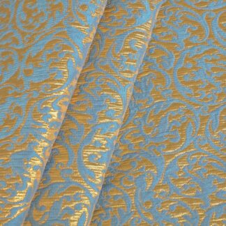 GJ12 Gold Jacquard Fabric For Car Interior and Upholstery