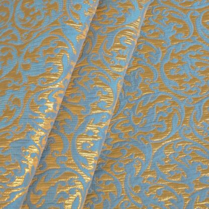 GJ12 Gold Jacquard Fabric For Car Interior and Upholstery