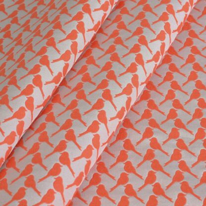 DJ11 Red Jacquard Fabric By The yard