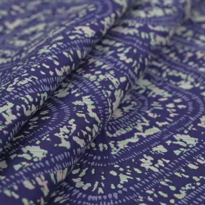 DJ18 Jacquard Fabric PURPLE